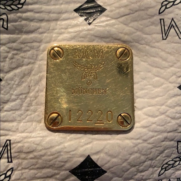 Authentic Vintage MCM 2 way Visettos Crossbody Bag - Picture 4 of 7